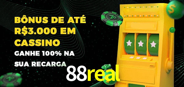 88real melhor bônus de depósito