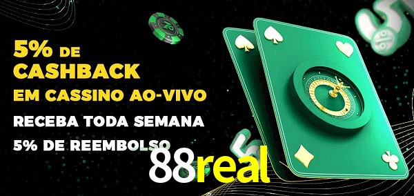 Promoções do cassino ao Vivo 88real
